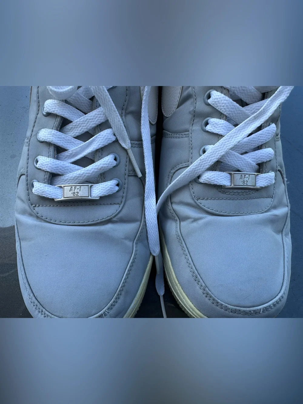 Nike Wolf Grey Air Force 1